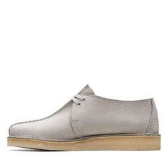 Clarks Desert Trek 26170131 Mens Gray Nubuck Oxfords & Lace Ups Casual Shoes