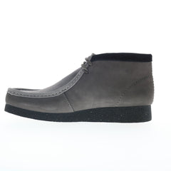 Clarks Wallabee EVO Boot 26172901 Mens Gray Suede Lace Up Chukkas Boots