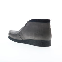 Clarks Wallabee EVO Boot 26172901 Mens Gray Suede Lace Up Chukkas Boots