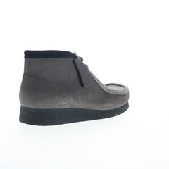 Clarks Wallabee EVO Boot 26172901 Mens Gray Suede Lace Up Chukkas Boots