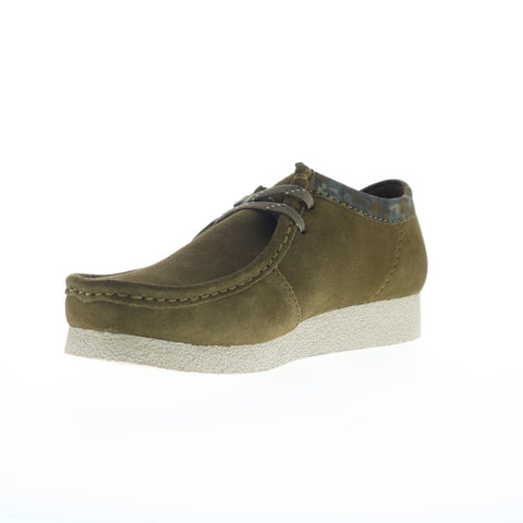 Clarks Wallabee EVO 26172903 Mens Green Oxfords & Lace Ups Casual Shoes