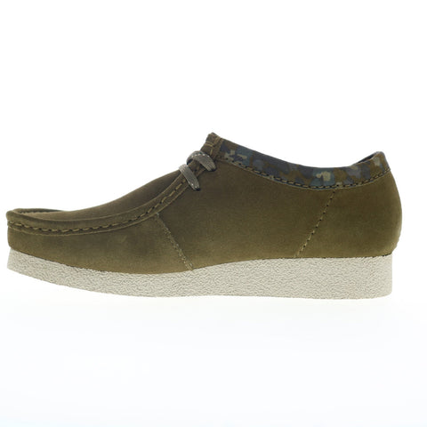 Clarks Wallabee EVO 26172903 Mens Green Oxfords & Lace Ups Casual Shoes