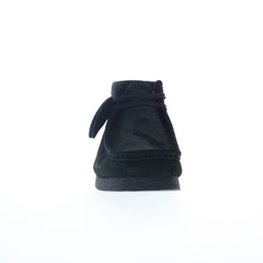 Clarks Wallabee EVO Boot 26173606 Mens Black Suede Lace Up Chukkas Boots