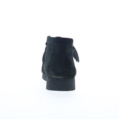 Clarks Wallabee EVO Boot 26173606 Mens Black Suede Lace Up Chukkas Boots