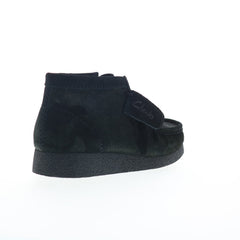 Clarks Wallabee EVO Boot 26173606 Mens Black Suede Lace Up Chukkas Boots