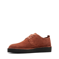 Clarks Desert Coal London Mens Brown Oxfords & Lace Ups Casual Shoes