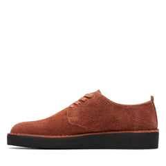 Clarks Desert Coal London Mens Brown Oxfords & Lace Ups Casual Shoes