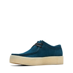 Clarks Wallabee Cup 26174036 Mens Blue Oxfords & Lace Ups Casual Shoes