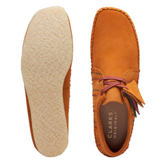Clarks Weaver Dance Hall Mens Orange Oxfords & Lace Ups Casual Shoes