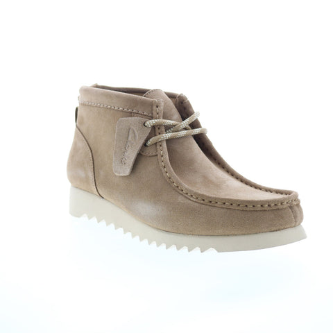 Clarks Wallabee 2 FTRE 26174937 Mens Gray Suede Lace Up Chukkas Boots