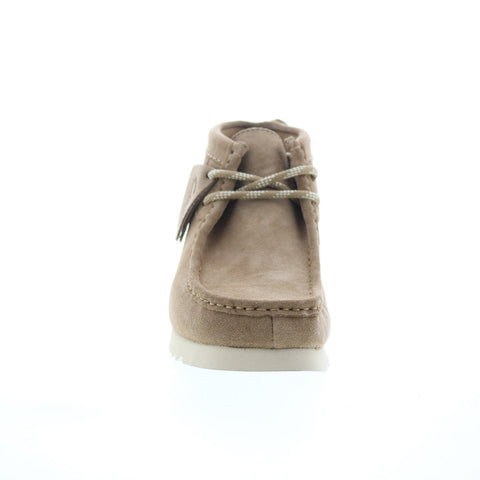 Clarks Wallabee 2 FTRE 26174937 Mens Gray Suede Lace Up Chukkas Boots