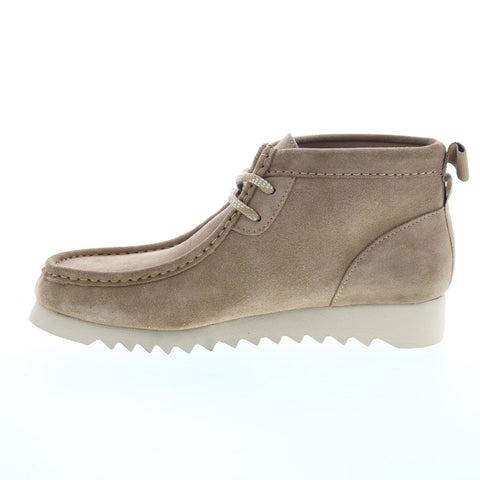 Clarks Wallabee 2 FTRE 26174937 Mens Gray Suede Lace Up Chukkas Boots