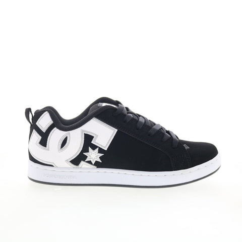 DC Court Graffik 300678-HMT Womens Black Nubuck Skate Inspired Sneakers Shoes