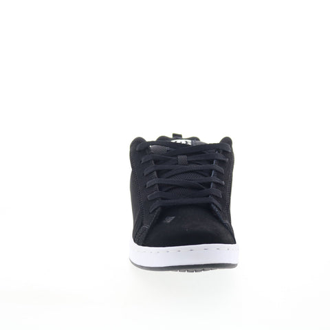 DC Court Graffik 300678-HMT Womens Black Nubuck Skate Inspired Sneakers Shoes