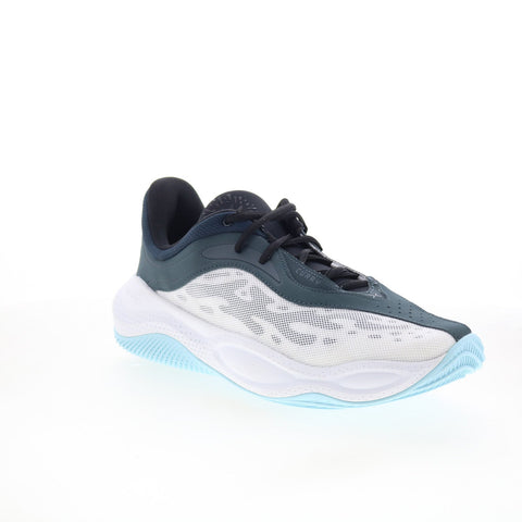 Under Armour Curry Splash 25 Mens White Mesh Athletic Basketball Shoes