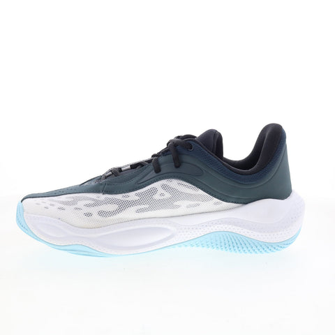 Under Armour Curry Splash 25 Mens White Mesh Athletic Basketball Shoes