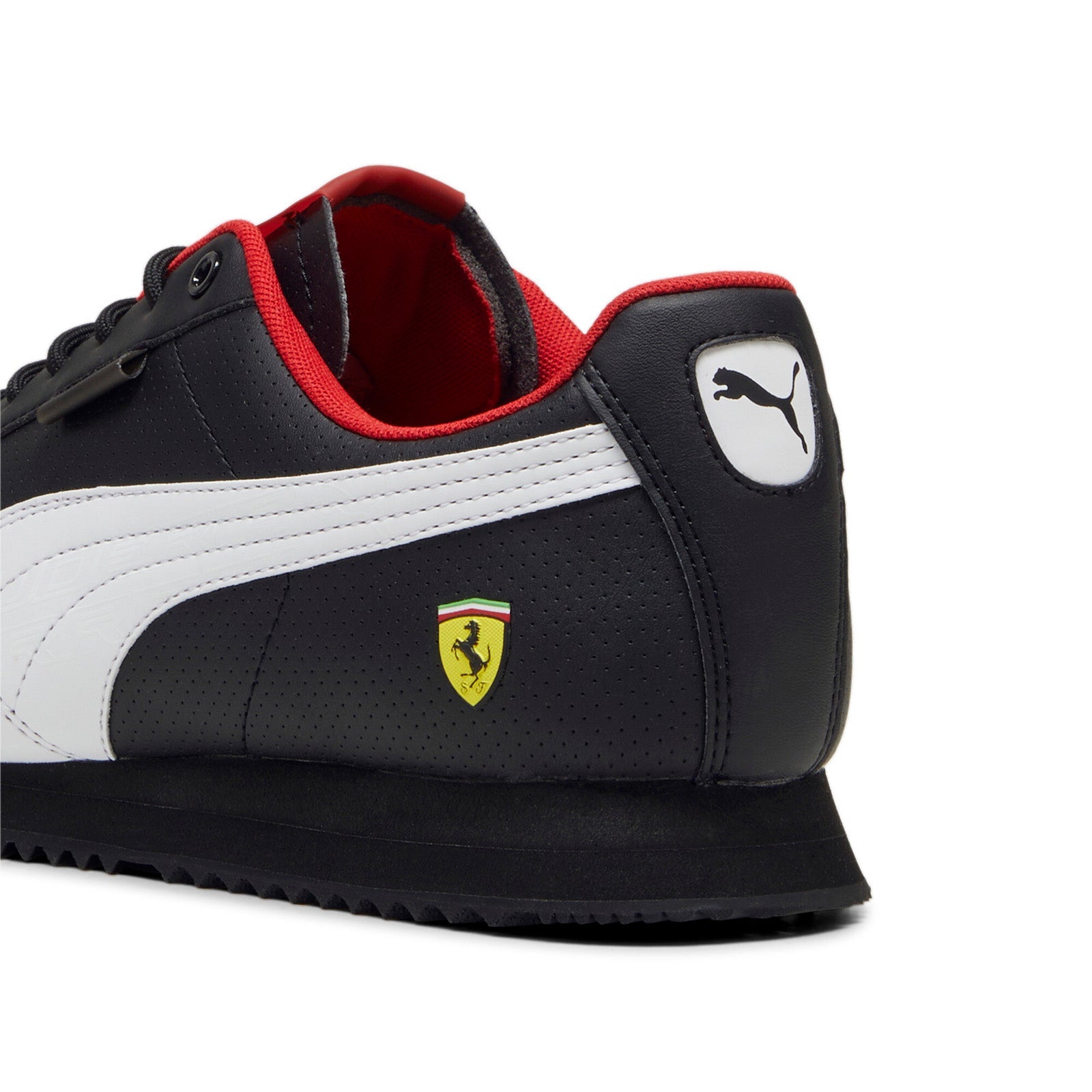 Ferrari black fashion shoes