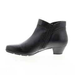 Gabor 35-634-27 Womens Black Slip On Ankle & Booties Boots