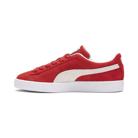 Puma Suede Classic XXI 38141002 Womens Red Suede Lifestyle Sneakers Shoes