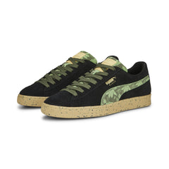 Puma Suede Gentle Jungle 39005702 Mens Black Suede Lifestyle Sneakers Shoes