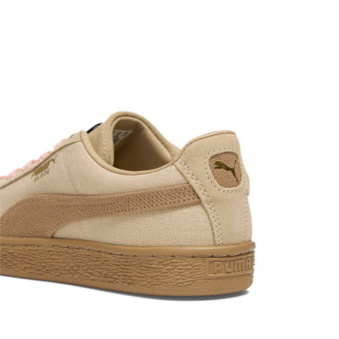 Puma Suede Hemp 39401201 Mens Brown Suede Lace Up Lifestyle Sneakers Shoes