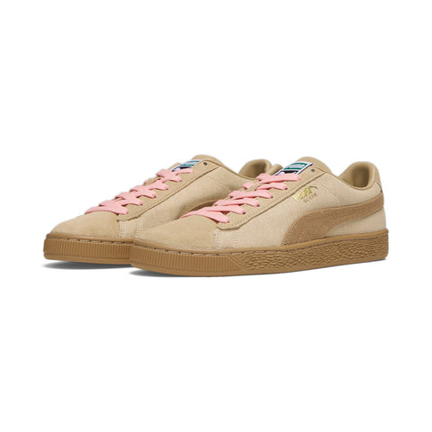 Puma Suede Hemp 39401201 Mens Brown Suede Lace Up Lifestyle Sneakers Shoes