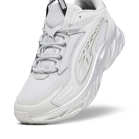 Puma Exotek Nitro Mirrored 39492901 Mens White Lifestyle Sneakers Shoes