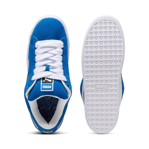 Puma Suede XL 39520501 Mens Blue Suede Lace Up Lifestyle Sneakers Shoes