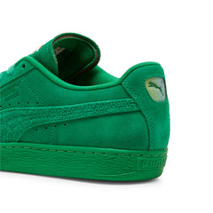 Puma Suede Love Marathon 39583002 Mens Green Suede Lifestyle Sneakers Shoes
