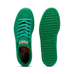 Puma Suede Love Marathon 39583002 Mens Green Suede Lifestyle Sneakers Shoes