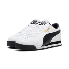 Puma Roma 24 Standard 39686801 Mens White Leather Lifestyle Sneakers Shoes