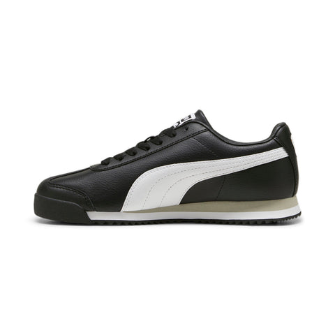 Puma Roma 24 Standard 39686802 Mens Black Leather Lifestyle Sneakers Shoes