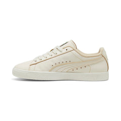 Puma Clyde Coffee 39724001 Mens Beige Leather Lifestyle Sneakers Shoes