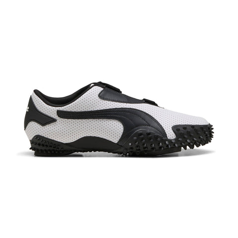 Puma Mostro Perf 39733101 Mens White Leather Strap Lifestyle Sneakers Shoes