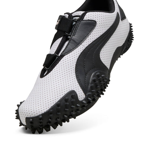 Puma Mostro Perf 39733101 Mens White Leather Strap Lifestyle Sneakers Shoes