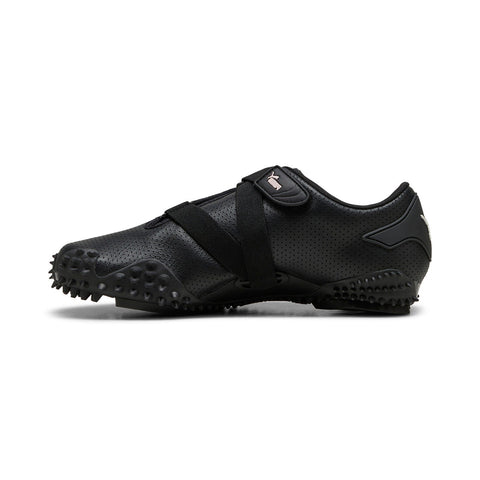 Puma Mostro Perf 39733102 Mens Black Leather Strap Lifestyle Sneakers Shoes