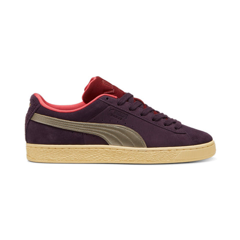 Purple suede pumas men's hotsell