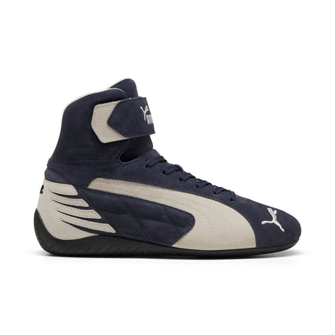 Puma Speedcat Mid 40038404 Mens Blue Suede Lace Up Lifestyle Sneakers Shoes