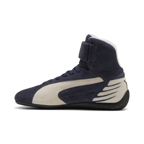 Puma Speedcat Mid 40038404 Mens Blue Suede Lace Up Lifestyle Sneakers Shoes