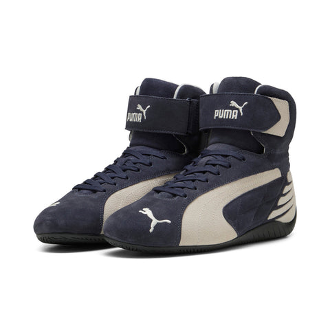 Puma Speedcat Mid 40038404 Mens Blue Suede Lace Up Lifestyle Sneakers Shoes