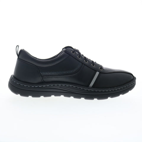 Drew Hogan 40201-14 Mens Black Extra Extra Wide 6E Oxfords Casual Shoes