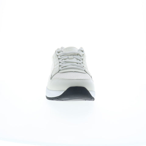 Drew Rocket 40992-21 Mens White Narrow Mesh Lace Up Lifestyle Sneakers Shoes