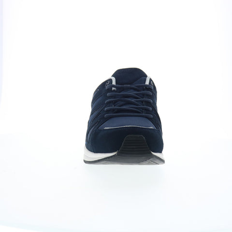 Drew Energy 40996-4V Mens Blue Narrow Suede Lace Up Lifestyle Sneakers Shoes