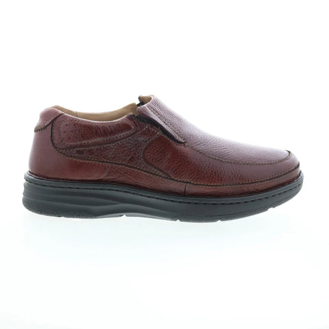 Drew Bexley 43919-60 Mens Brown Extra Extra Wide 6E Loafers Casual Shoes