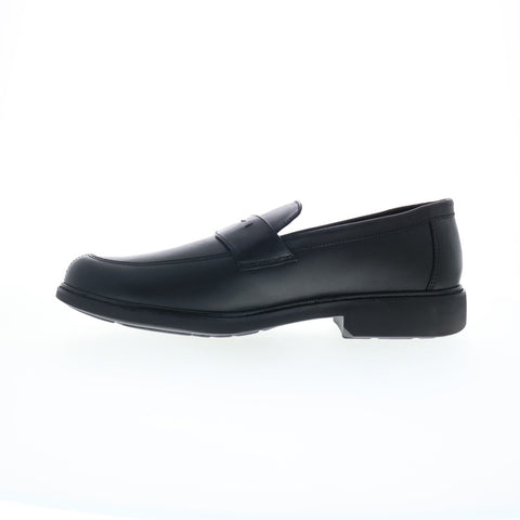 Drew Essex 43950-14 Mens Black Narrow Loafers & Slip Ons Penny Shoes