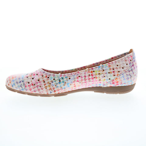 Gabor 44-169-50 Womens Pink Slip On Ballet Flats Shoes
