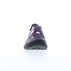 Bionica Maclean 4501909 Womens Purple Leather Strap Slingback Sandals Shoes