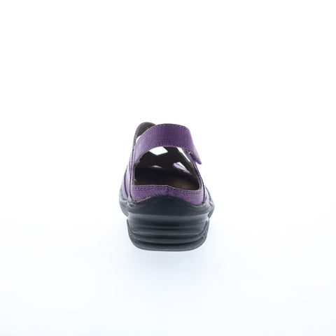 Bionica Maclean 4501909 Womens Purple Leather Strap Slingback Sandals Shoes