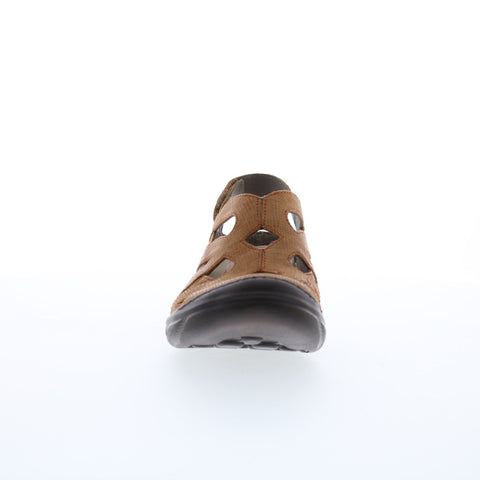 Bionica Maclean 4501930 Womens Brown Leather Slip On Slingback Sandals Shoes