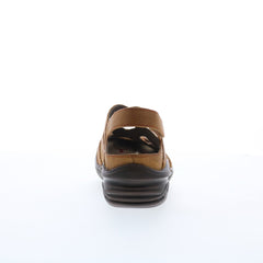 Bionica Maclean 4501930 Womens Brown Leather Slip On Slingback Sandals Shoes
